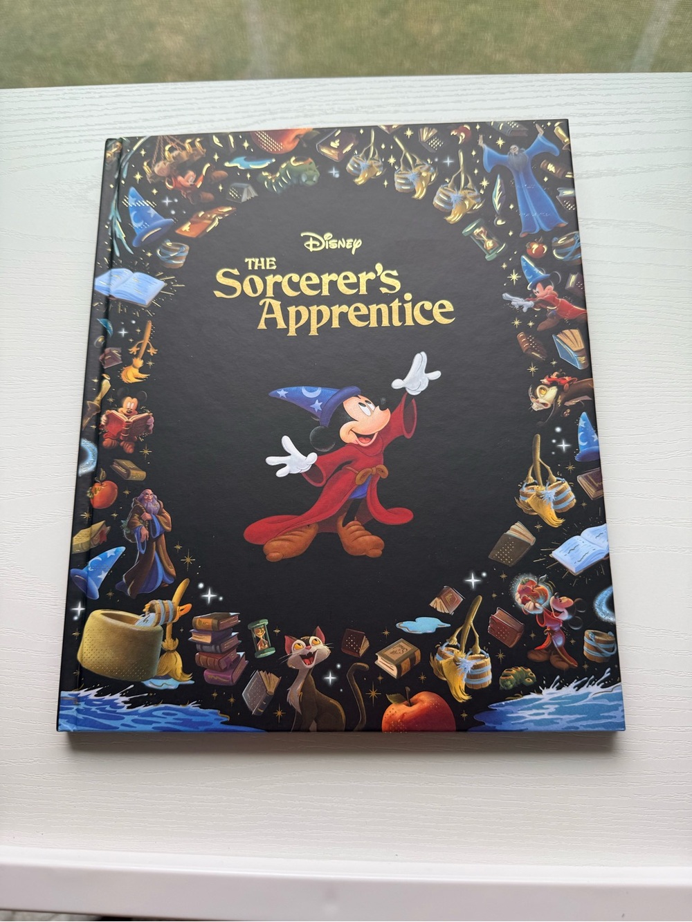 Disney Collectibles Black Hardcover 'The Sorcerer's Apprentice